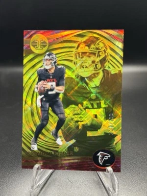 2023 Panini Illusions Yellow Diamond 286/299 Desmond Ridder #4 - Image 1 of 2