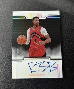 RJ BARRETT 2024-25 PANINI NOIR AUTOGRAPH INTERNATIONAL RAPTORS AUTO /8 - Bild 1 von 2