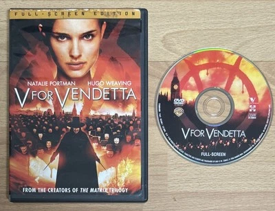 V For Vendetta Natalie Portman Hugo Weaving Stephen Rea John Hurt Full-Screen - Image 1 of 4