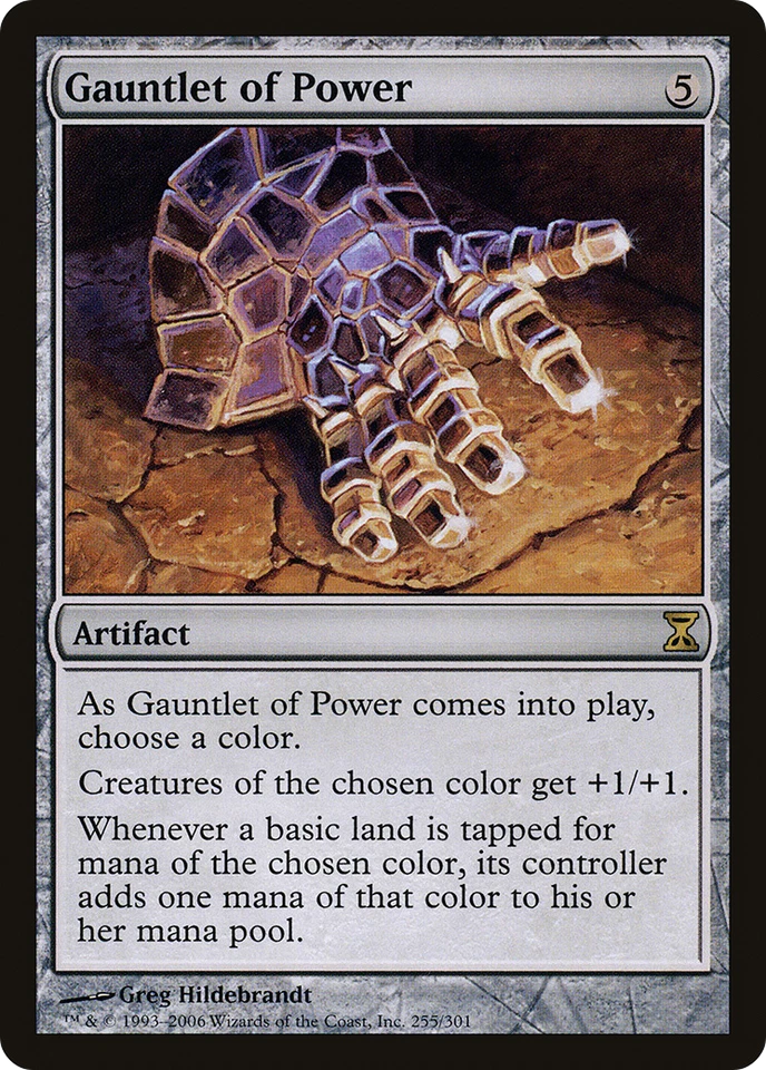 Gauntlet of Power #255 (HP) Time Spiral TSP Magic MTG - Image 1 of 1