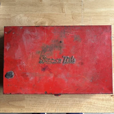 Snap On KR-124 датчик сжатия тестер металлический коробка для хранения чехол только винтажный 1957 США - Изображение 1 из 4