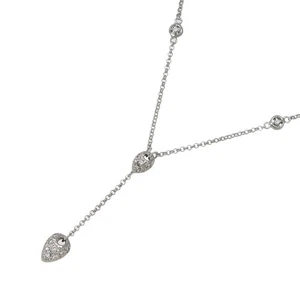 Collana TASAKI Diamante 0,25 ct 18 carati WG 750 Pt 90297291 - Foto 1 di 7