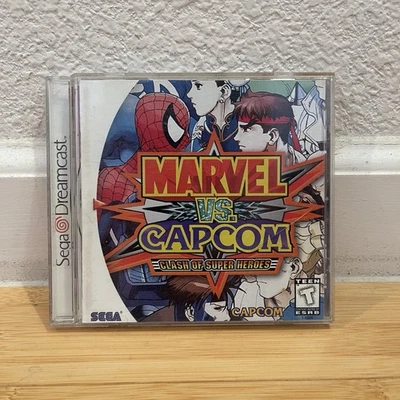 Marvel vs. Capcom: Clash of Super Heroes (Sega Dreamcast, 1999) VTG Video game - Image 1 of 4