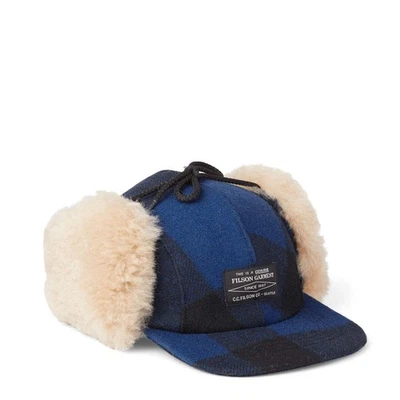 Filson Double Mackinaw Cap Cobalt / Black - Bild 1 von 3