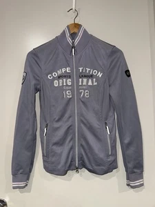 Cavallo Grey Equestrian Zip Jacket Size 34 XS - Picture 1 of 9