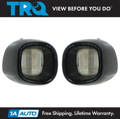 TRQ 车牌灯后灯镜头套装适用于通用卡车 全新 — 第 1/2 张图片