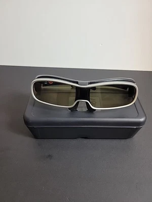 Panasonic TY-EW3D10 Full HD 3D Glasses Tested Needs New Battery W/ Case - Image 1 of 4