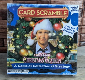 Card Scramble Board Game National Lampoon Christmas Vacation Chevy Chase Sealed - Picture 1 of 10