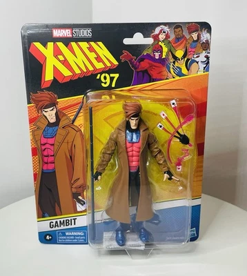 "Figura de acción Marvel Legends X-Men 97 Gambito 6"" nueva sellada" Foto 1 de 4