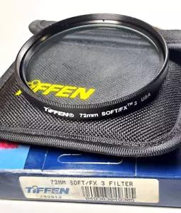 TiFFEN 72mm Soft FX 3 72SFX3 Authentic USA 72 mm E72 Remove Wrinkles & Blemishes - Picture 1 of 6