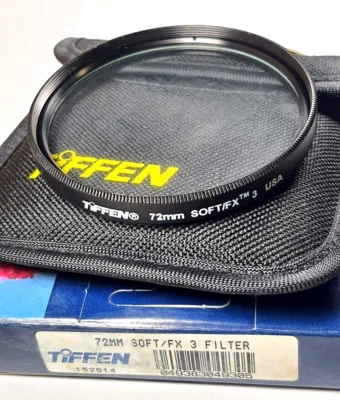 TiFFEN 72mm Soft FX 3 72SFX3 Authentic USA 72 mm E72 Remove Wrinkles & Blemishes - Image 1 of 4