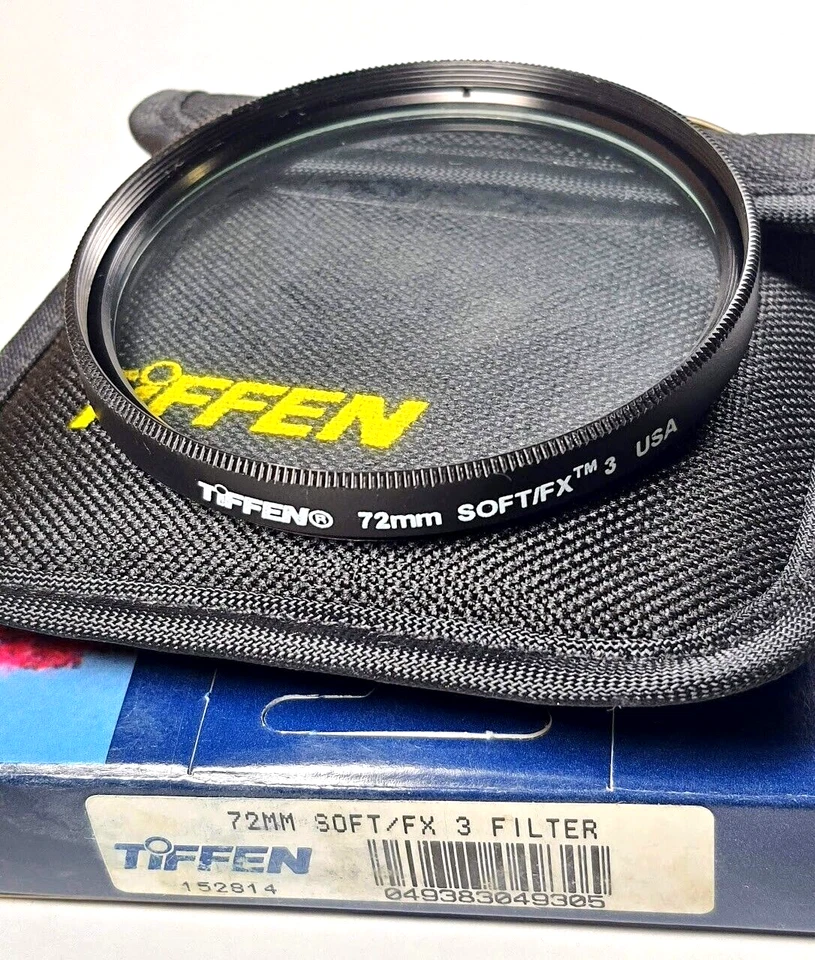 TiFFEN 72mm Soft FX 3 72SFX3 Authentic USA 72 mm E72 Remove Wrinkles & Blemishes - Image 1 of 4
