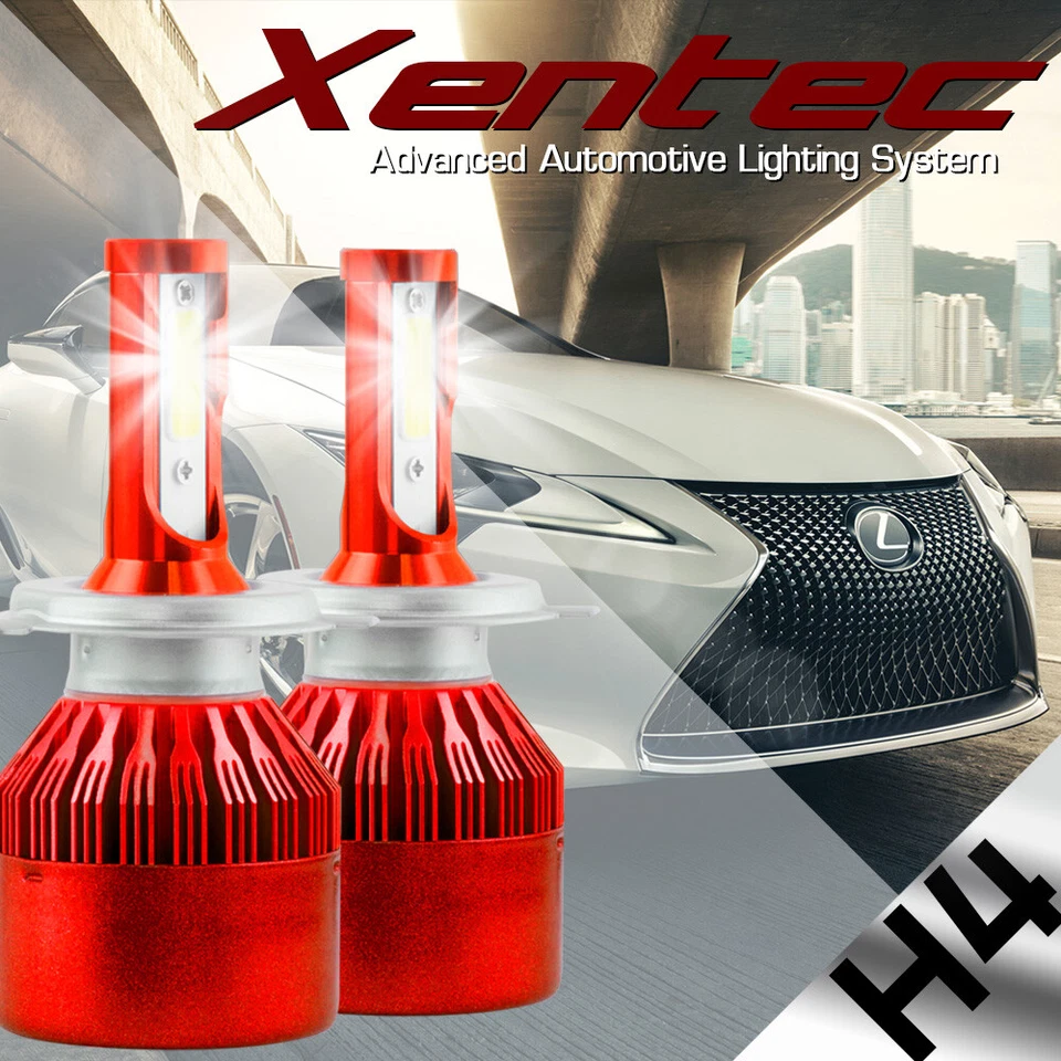 Kit faros LED HID XENTEC H4 9003 blanco para Mercedes-Benz C230 1996-1996 Foto 1 de 4