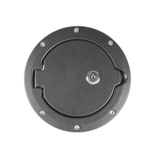 Fuel Tank Cover Door Gas Lid Filler Cap Accessories for 97-2006 Jeep TJ Wrangler - Picture 1 of 12