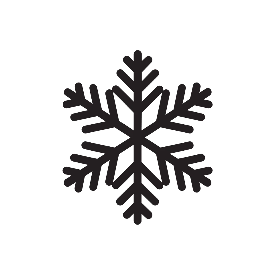 Copo de nieve 5, invierno, nieve, calcomanía de vinilo, artesanía, pegatina, vacaciones, muñeco de nieve, frío Foto 1 de 1