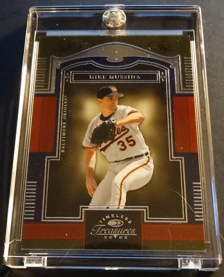 2005 MIKE MUSSINA TIMELESS TREASURES #37 HOF ORIOLES 612/799 (522) - Image 1 of 2