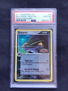 Pokemon Cards: EX Power Keepers Reverse Holo: Sharpedo 38/108 PSA 10 - Picture 1 of 6
