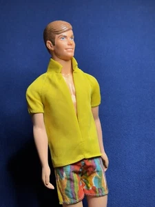 Ken Barbie Mattel 1969 New good looking Ken con outfit originale made in Mexico - Imagen 1 de 9