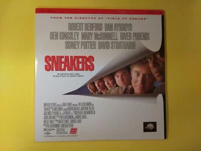 SNEAKERS Robert Redford, Dan Aykroyd 1992 MCA Universal PG13 LASERDISC - Image 1 of 4
