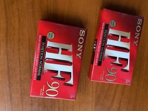Kassette MC Sony HF 90 2 Stück NEU - Bild 1 von 2