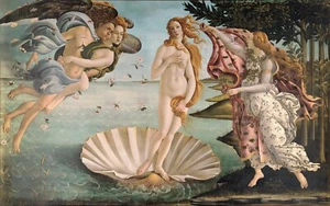 Sandro Botticelli : "The Birth of Venus" (1485) — Giclee Fine Art Print - Picture 1 of 7