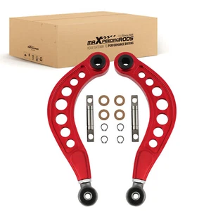 2X ADJUSTABLE REAR ALIGNMENT CAMBER ARM FOR HONDA CIVIC COUPE SEDAN DX LX EX SI - Picture 1 of 15