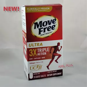 Schiff  Move Free Ultra 3X Triple Action  75 Tablets NEW ! - Picture 1 of 2