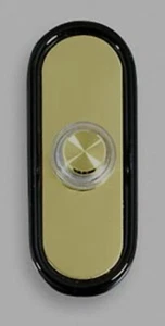 Friedland Replacement Doorbell Brass Iluminated Push Button Carmen/Mesa/Legion - Picture 1 of 6