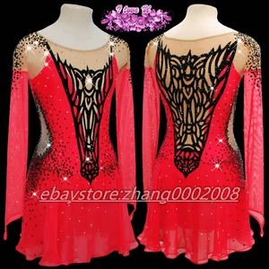 Sparkle Ice Figure Skating Dress/Baton Twirling Costume/Ballroon Dance Dress - Picture 1 of 8