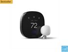 Ecobee Black Thermostat & Room Sensor With Wi-Fi Compatibility EB-STATE6-01 New