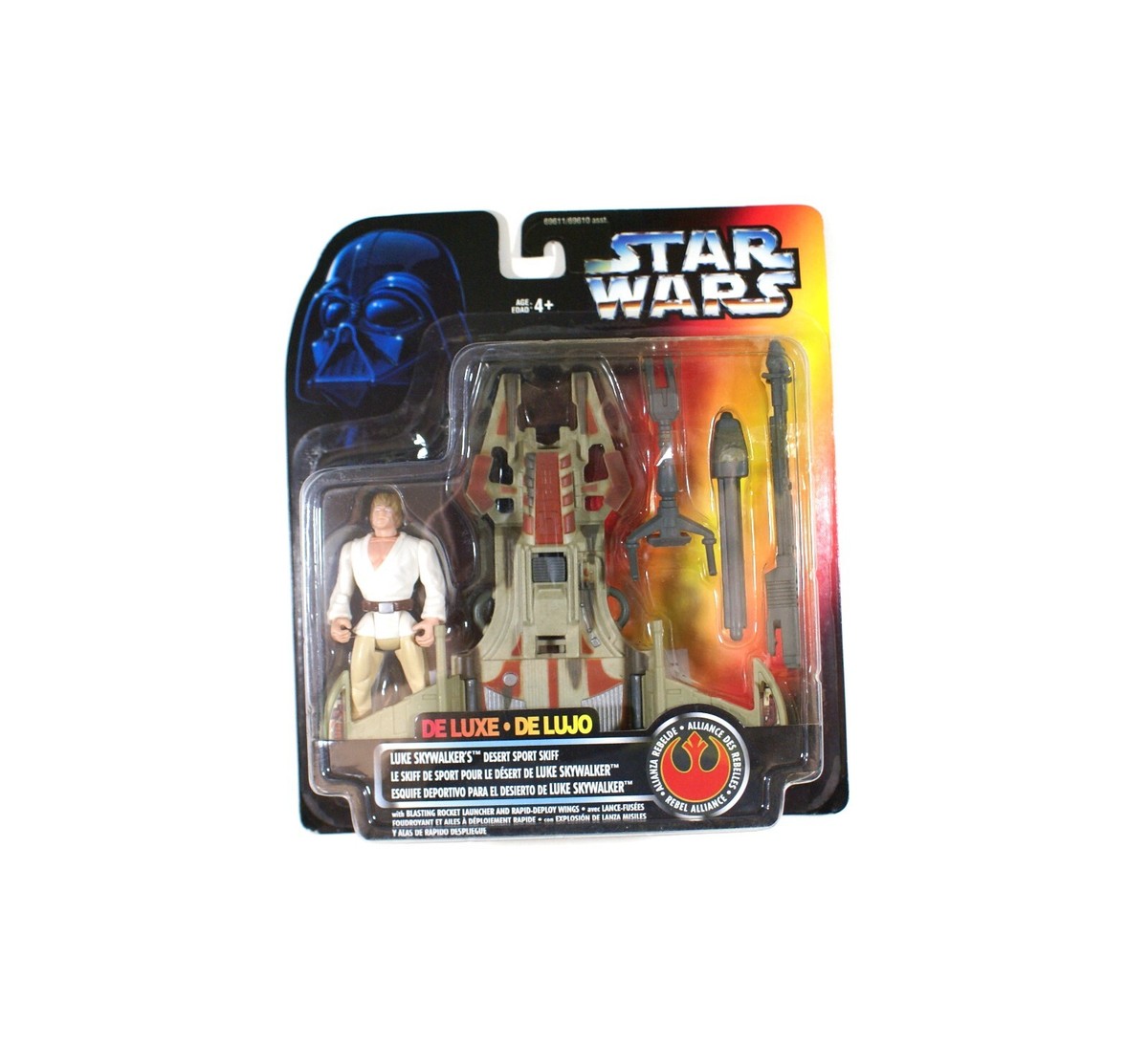 STAR WARS POTF 1995 Deluxe Luke Skywalker Desert Sport Skiff