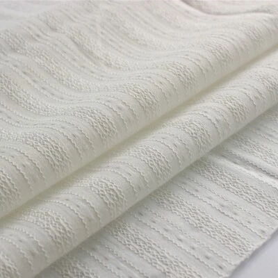 Cotton Jacquard Fabric Soft DIY Material for Making Costume Dressmaking Sewing  - Image 1 of 4