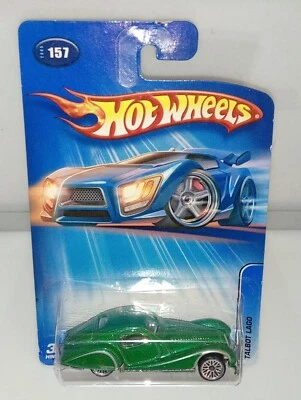 Hot Wheels Mainline / Talbot Lago - Met Green - Model Car x1  - Image 1 of 4
