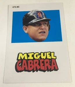 2012 Topps Archives 1967 Sticker Insert Card Miguel Cabrera (Tigers) (LB03) - Picture 1 of 2