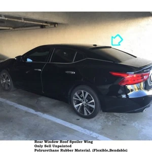 Shadow 284R Rear Window Roof Spoiler Wing Fits 2015~2023 Nissan Maxima A36 Sedan - Picture 1 of 8