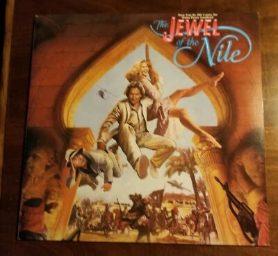 JEWEL OF THE NILE, soundtrack, LP, Various Artists, Arista JIVA #JL9-8406 - Image 1 of 2