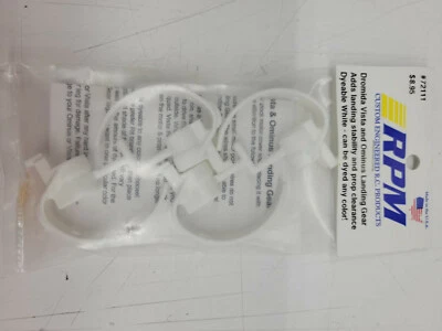 RPM 72111 Landing Gear Dyeable White Vista / Vista FPV / Ominus / Ominus FPV - Image 1 of 2