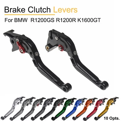 Brake Clutch Levers For BMW R1200GS/ADV K1600GT/GTL R1200R R Nine T Adjustable - Image 1 of 4
