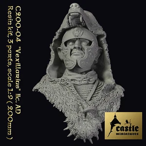 Castle Miniatures 1/9 Roman Vexillarius II C AD CS200-04 Unpainted resin Bust * - Picture 1 of 1