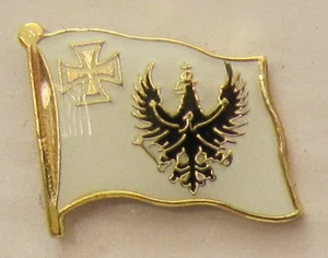 Pin Anstecker Flagge Fahne Preußen eisernes Kreuz Flaggenpin Badge Button Clip - Bild 1 von 2