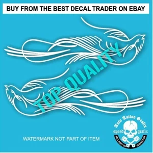 PINSTRIPE DECAL STICKER FOR HOT ROD RAT ROD HORSE FLOAT CARAVAN CAMPER STICKERS - Picture 1 of 7