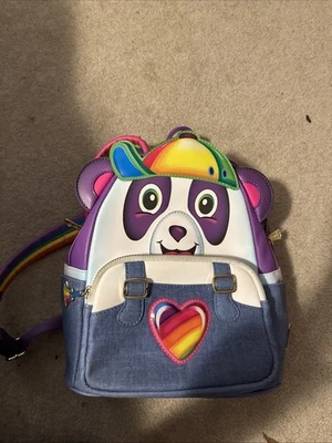 Mini mochila Loungefly Lisa Frank Panda Painter EXCLUSIVA Foto 1 de 4
