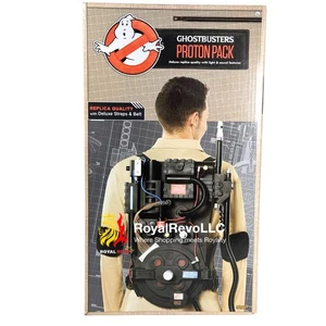 [01534452] Spirit Halloween Ghostbusters Proton Pack Light-Up Deluxe Replica - Picture 1 of 15