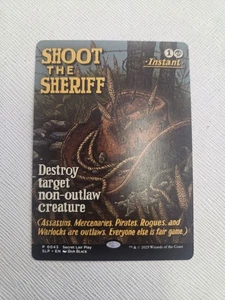 Shoot the Sheriff MTG Play Promo RCQ Tana Segreta Magic The Gathering quasi nuovo - Foto 1 di 1