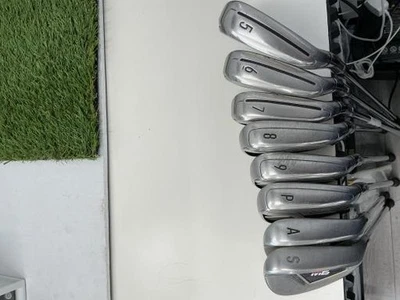 TaylorMade M6 Iron Set 5-9,Pw,Aw,Sw 8pc Flex Stiff REAX 85 Steel Steel - Image 1 of 4