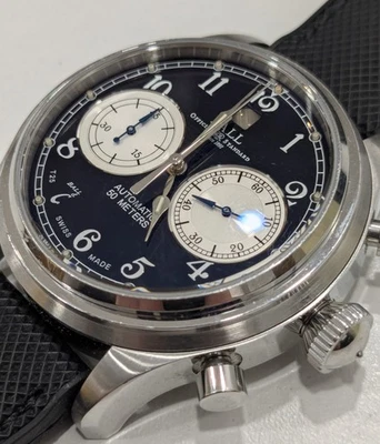 Reloj cronógrafo Ball Trainmaster Cannonball para hombre 43 mm Foto 1 de 4