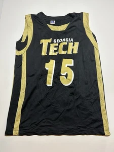 georgia tech basketball jersey Womens Medium Russell Athletic - Picture 1 of 3