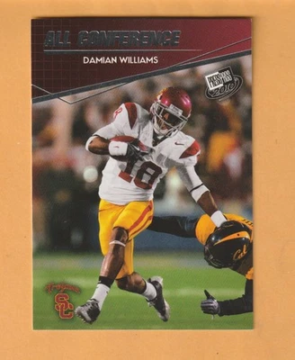 Damian Williams USC Trojans 2010 Press Pass #79 Springdale Arkansas - Image 1 of 2