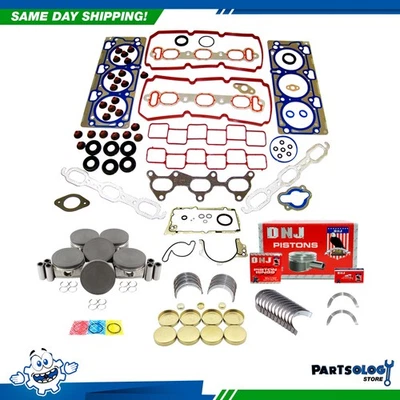 Kit de reconstrucción de motor DNJ EK1151A para 07-10 Chrysler Dodge Avenger 3,5 L V6 SOHC 24v Foto 1 de 4