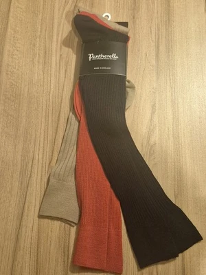 Pantherella Merino Wool Blend Socks Size UK 7.5 - 9.5  (3 pairs) - Image 1 of 4